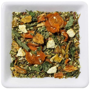 Groene rooibos, Lotta Karotta thee met fruit en citrusvruchten - O-lijf de Culinaire Cadeau en Lifestyle webshop 