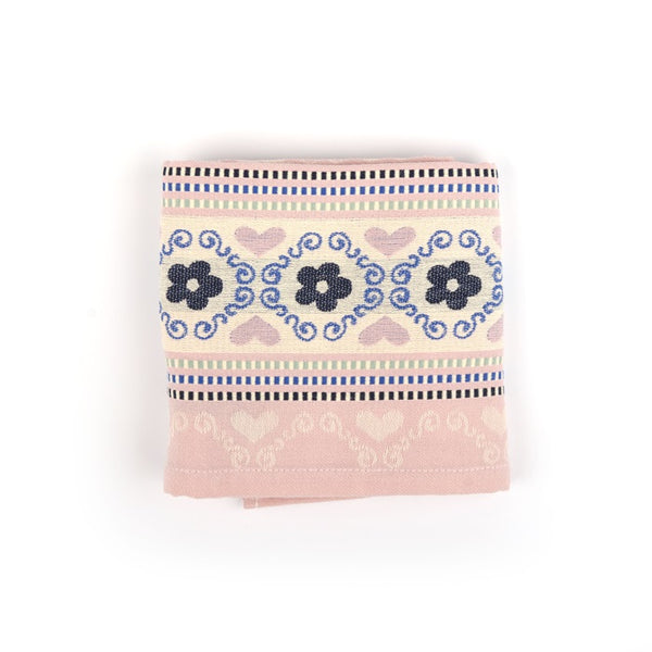Theedoek biologisch katoen, Blossom Pink, Bunzlau Castle - O-lijf de Culinaire Cadeau en Lifestyle webshop 